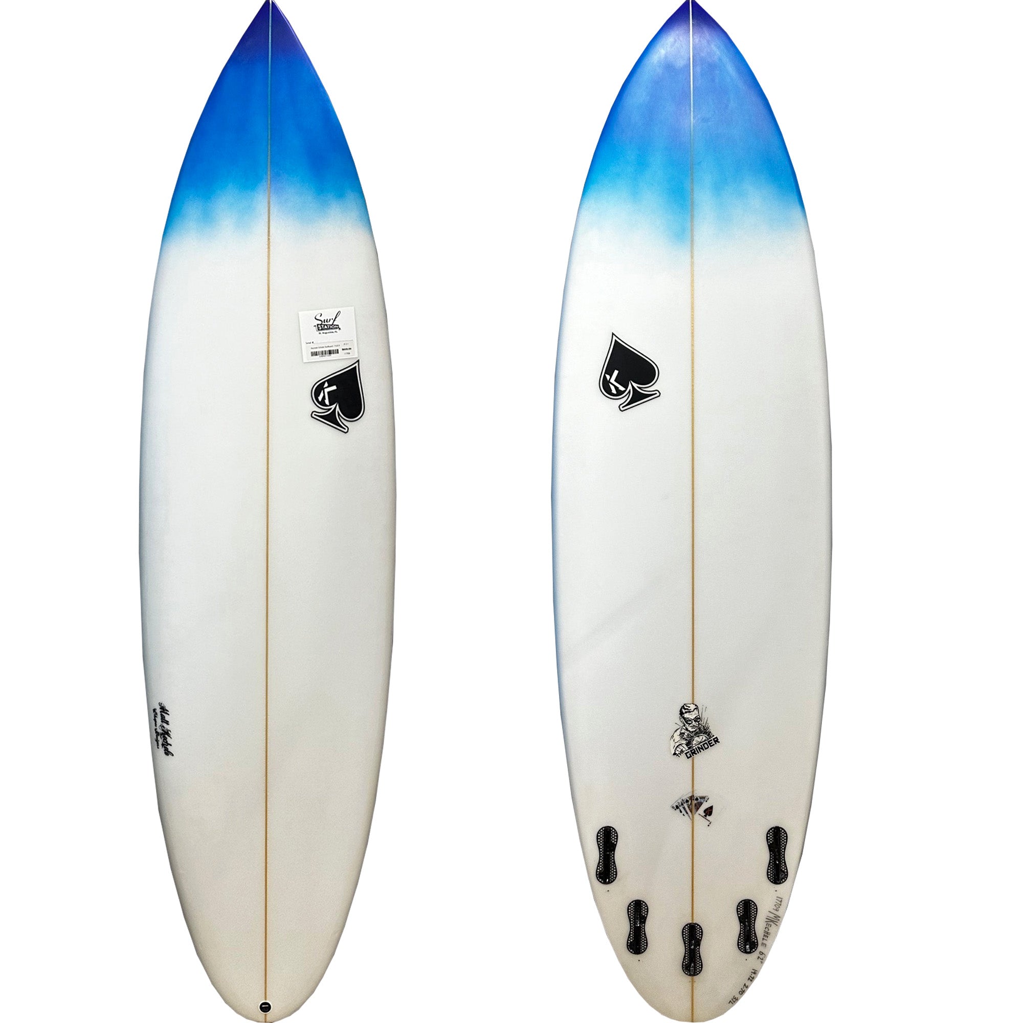 Kechele Grinder 6'2 Surfboard - FCS II