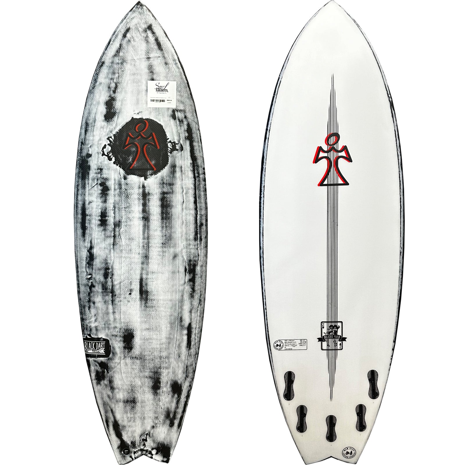 NEW特価サーフボード INSPIRE Surfboards Daikai Shaped インスパイア 5’7” 1/2 x18 3/4 x 2 1/4 約27L トライフィン 5.8フィート未満