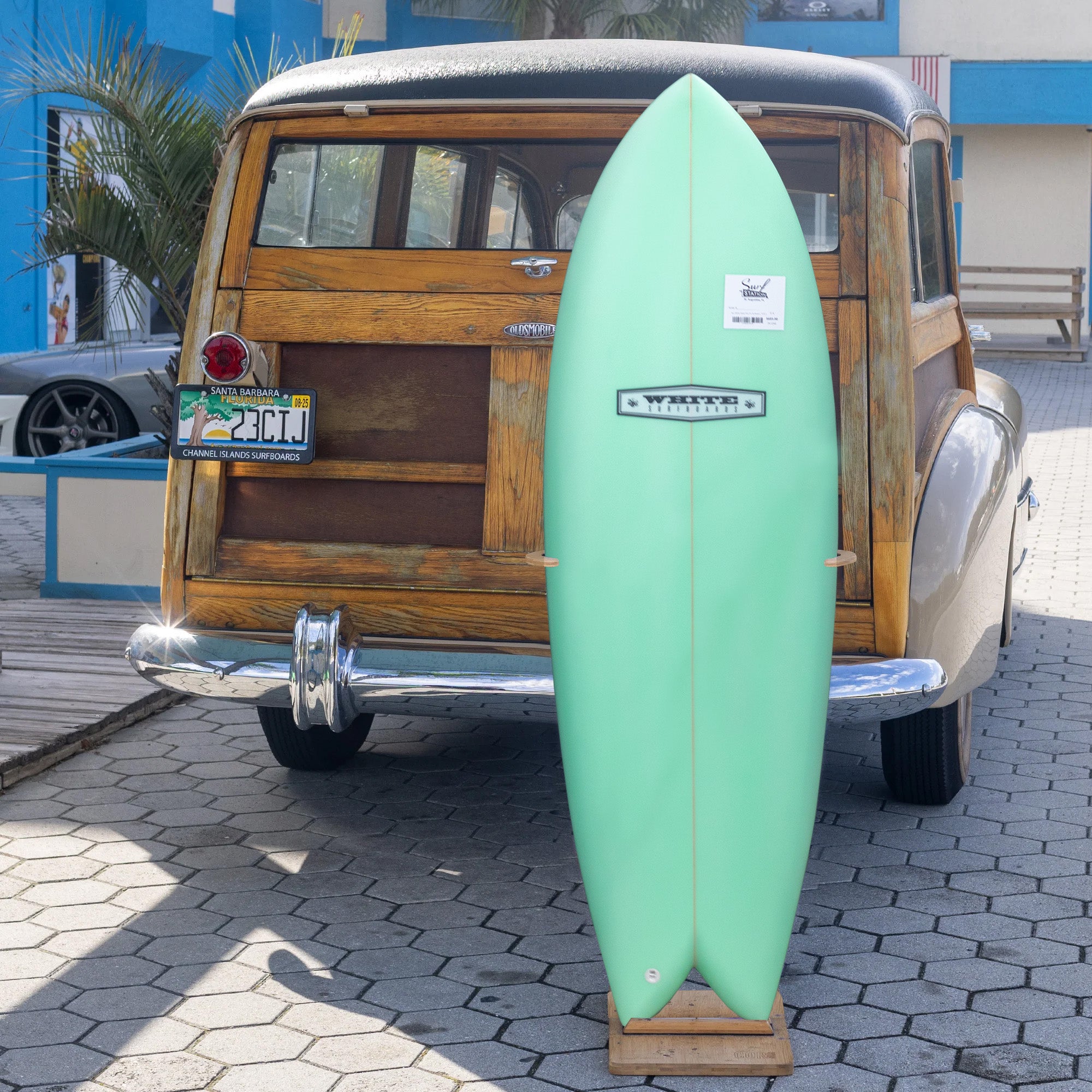 Ken White Quad Fish 5'4 Surfboard - FCS II