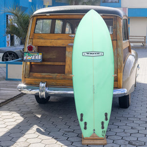 Ken White Quad Fish 5'4 Surfboard - FCS II