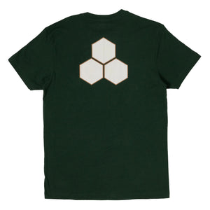 Channel Islands Two Tone Hex Men's S/S T-Shirt - Forest Green