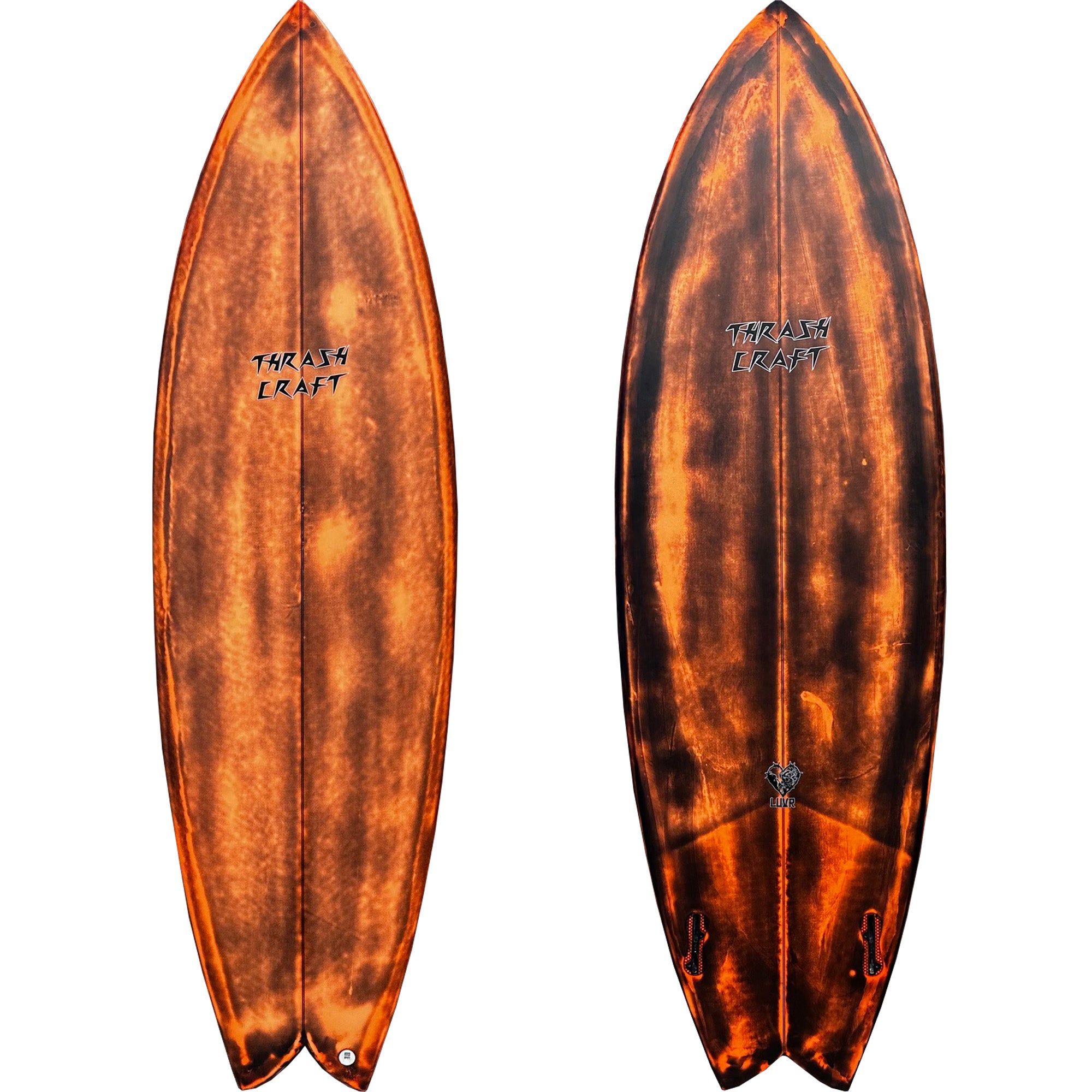 Thrash Craft Luvr Twin 5'9 Surfboard - FCS II