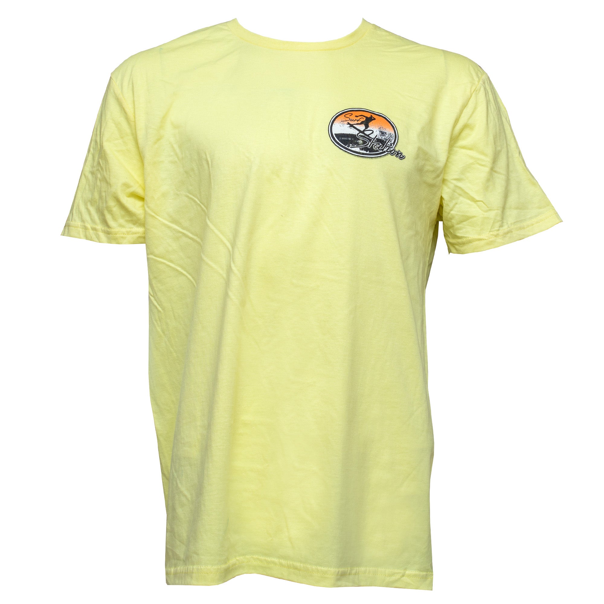 Surf Station Air All Over Men's S/S T-Shirt - Yellow