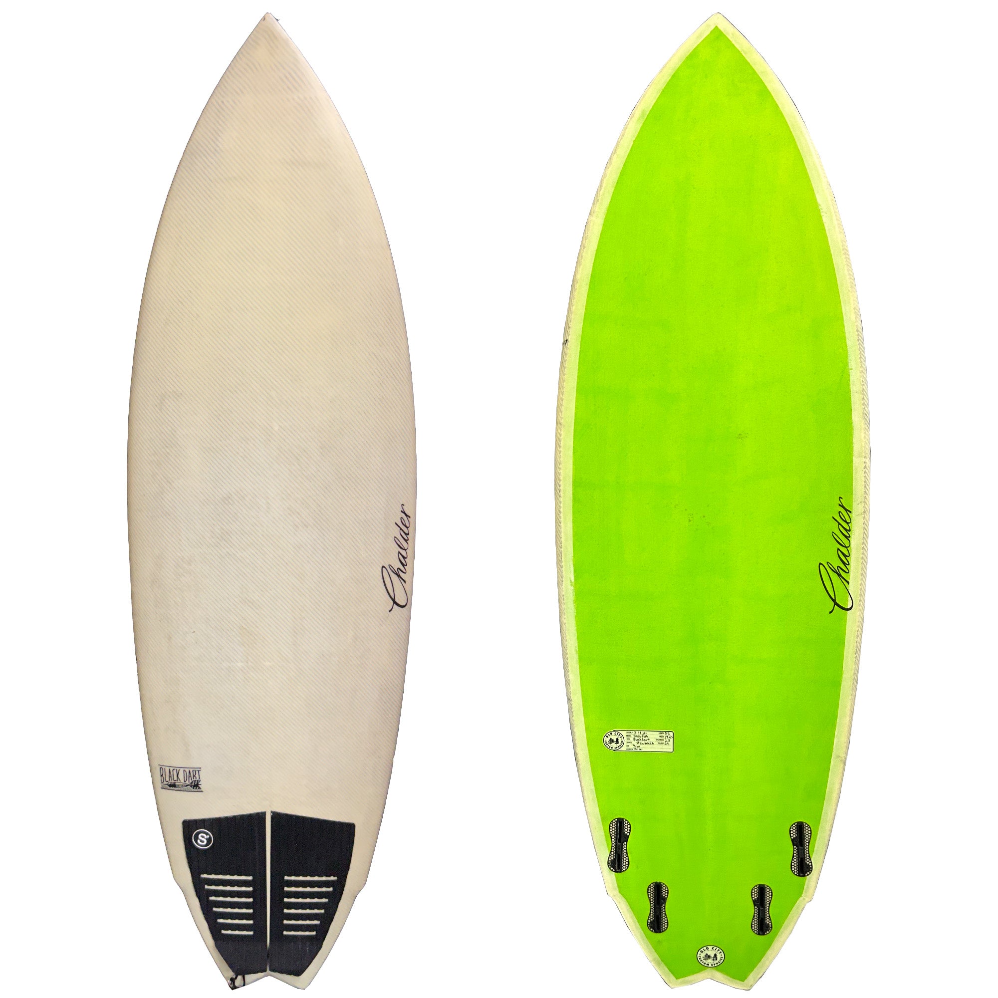 Chalder Stew Fish 5'5 Used Surfboard - FCS II