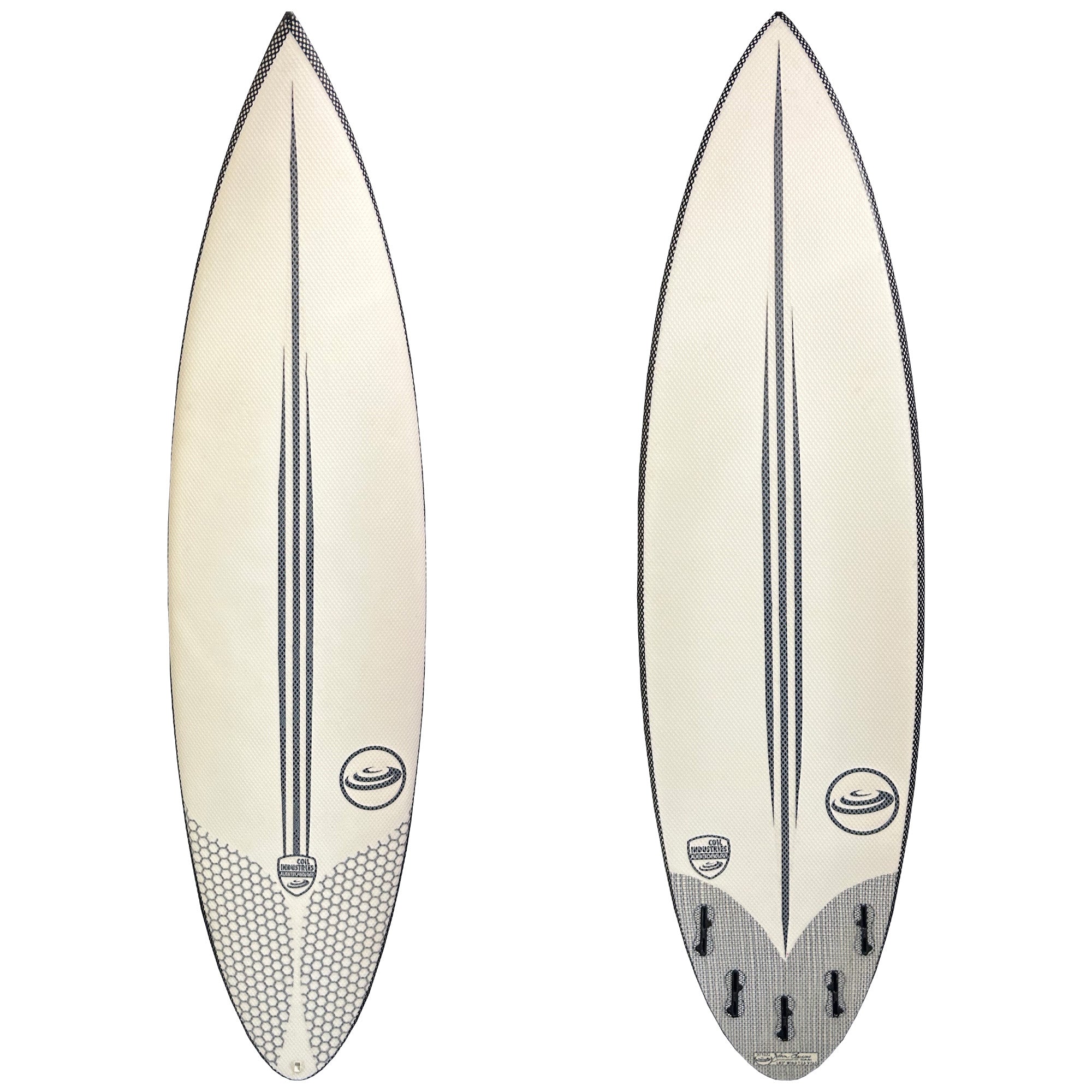 Coil Industries 6'3 Used Surfboard - FCS II