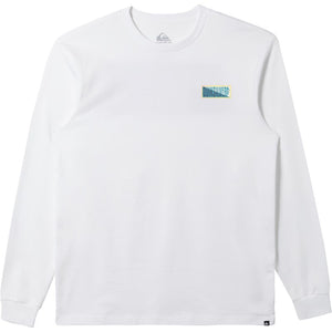 Quiksilver Crossed Out Men's L/S Shirt - White