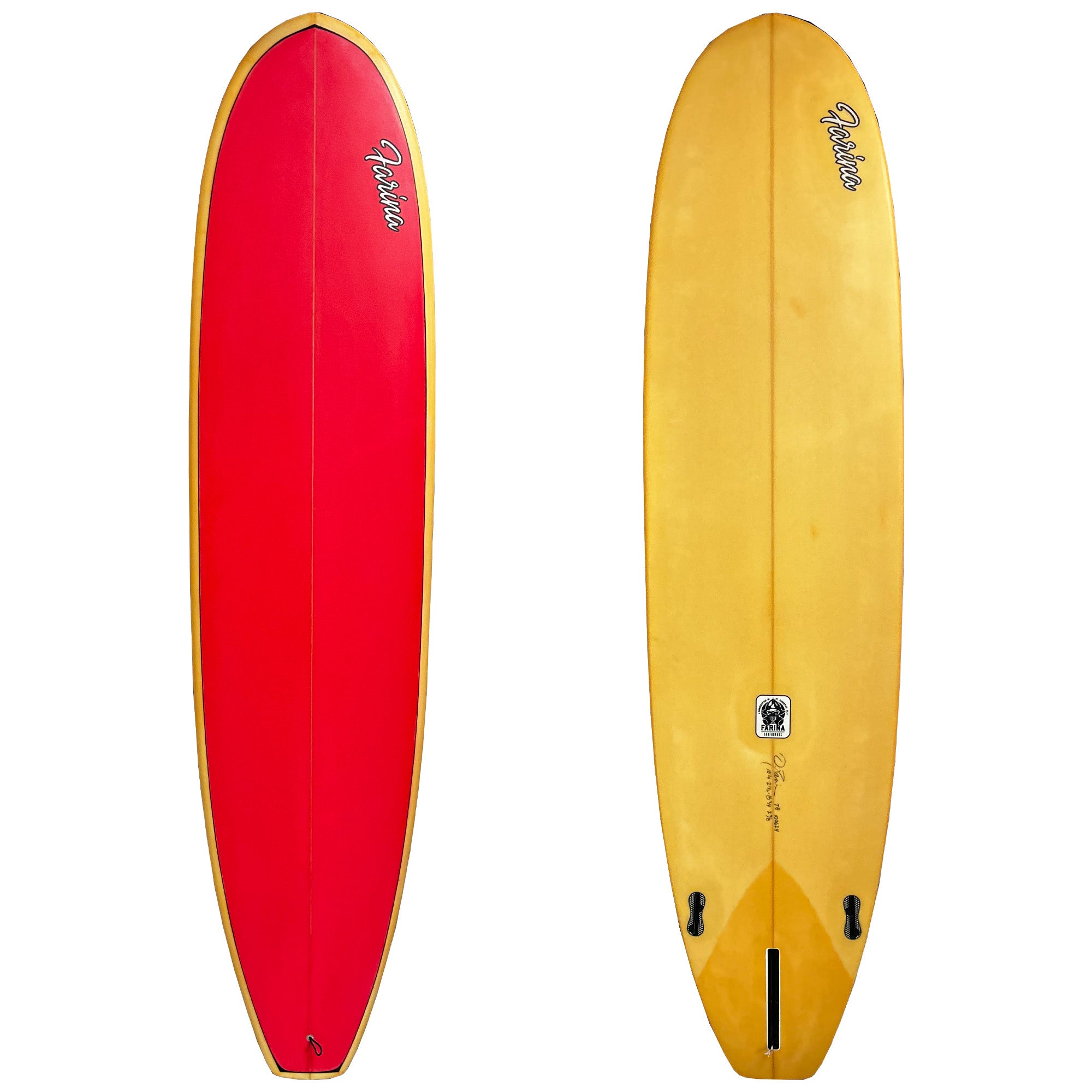 Farina Mid Length Crisis 7'8 Surfboard - FCS II