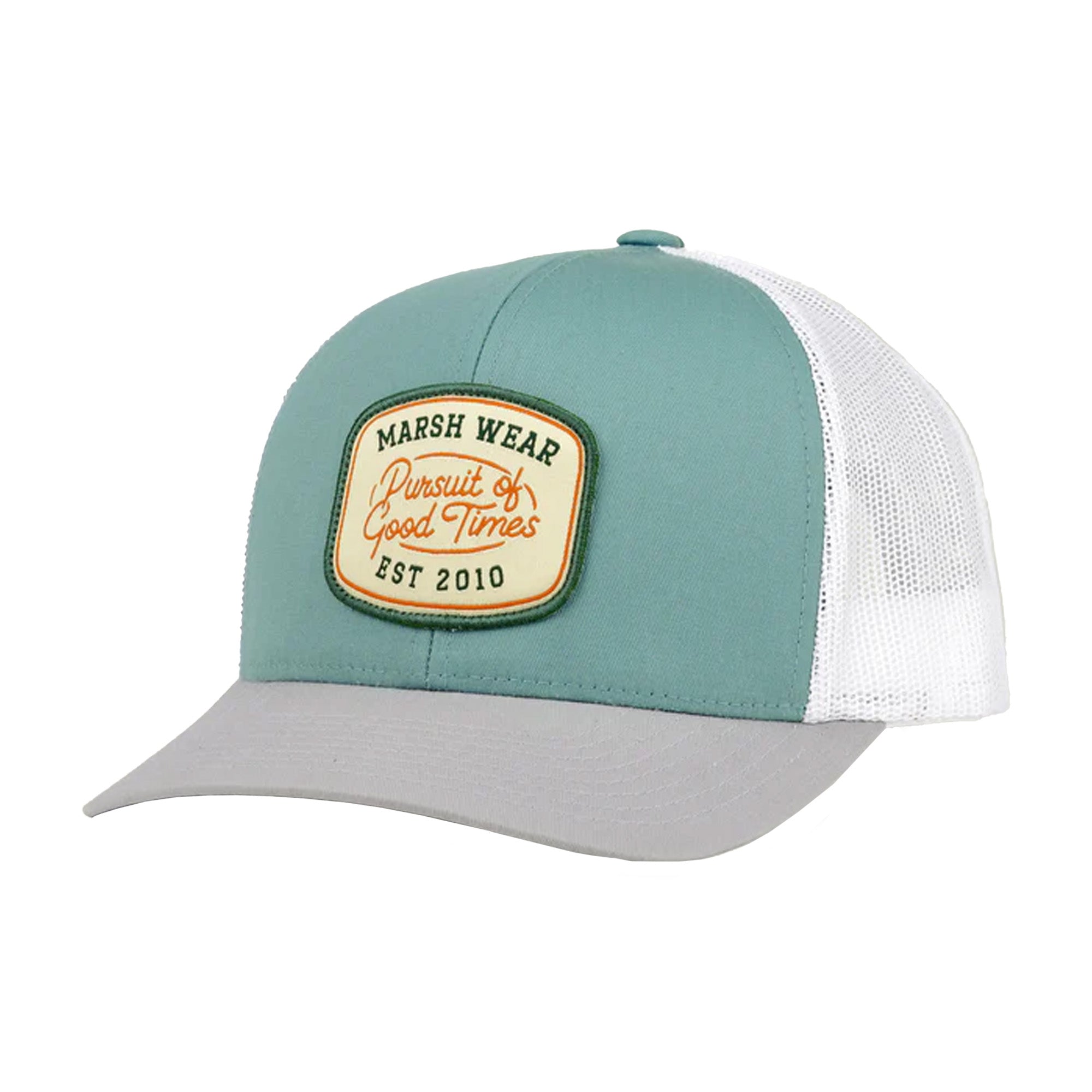 Marsh Wear Pursuit Men's Trucker Hat - Gray