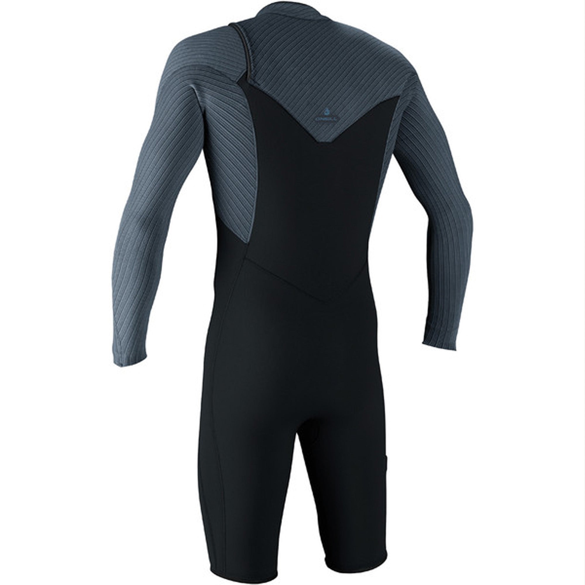 O'Neill Hyperfreak Chest-Zip 2mm Men's L/S Springsuit Wetsuit - Gunmetal