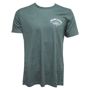 Surf Station Core Since 84 Men's T-Shirt - Heather Forest