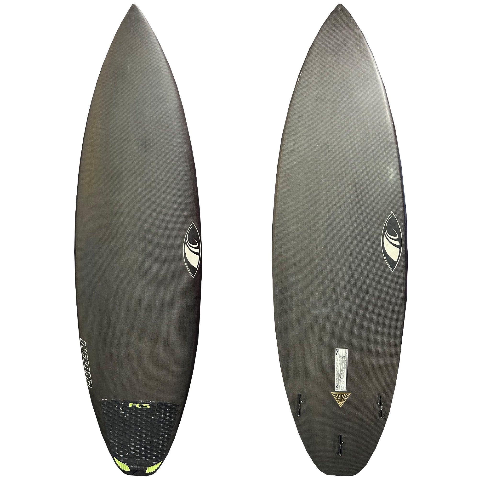 Sharp Eye Inferno 72 6' Consignment Surfboard - FCS II