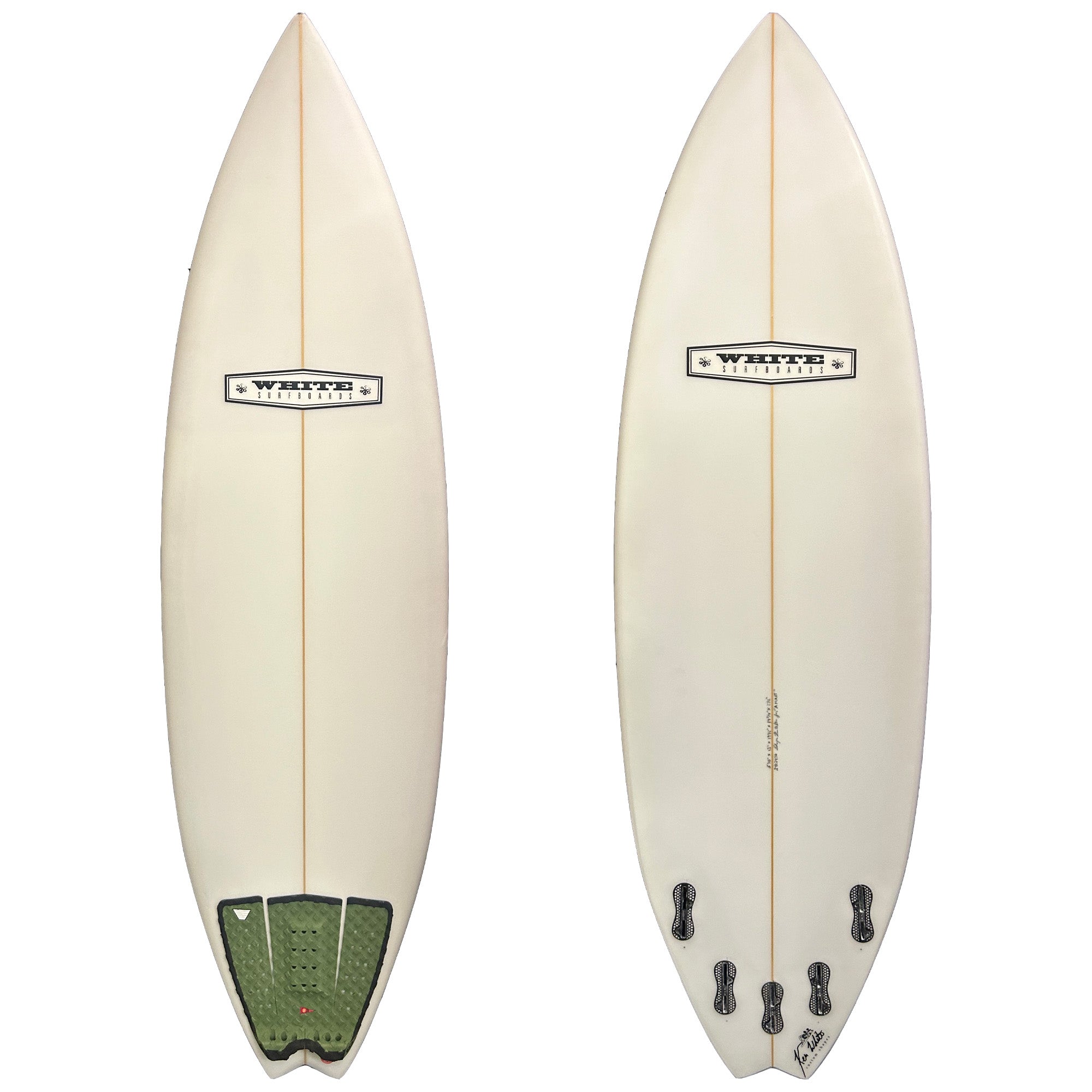 Ken White 5'10 Consignment Surfboard - FCS II