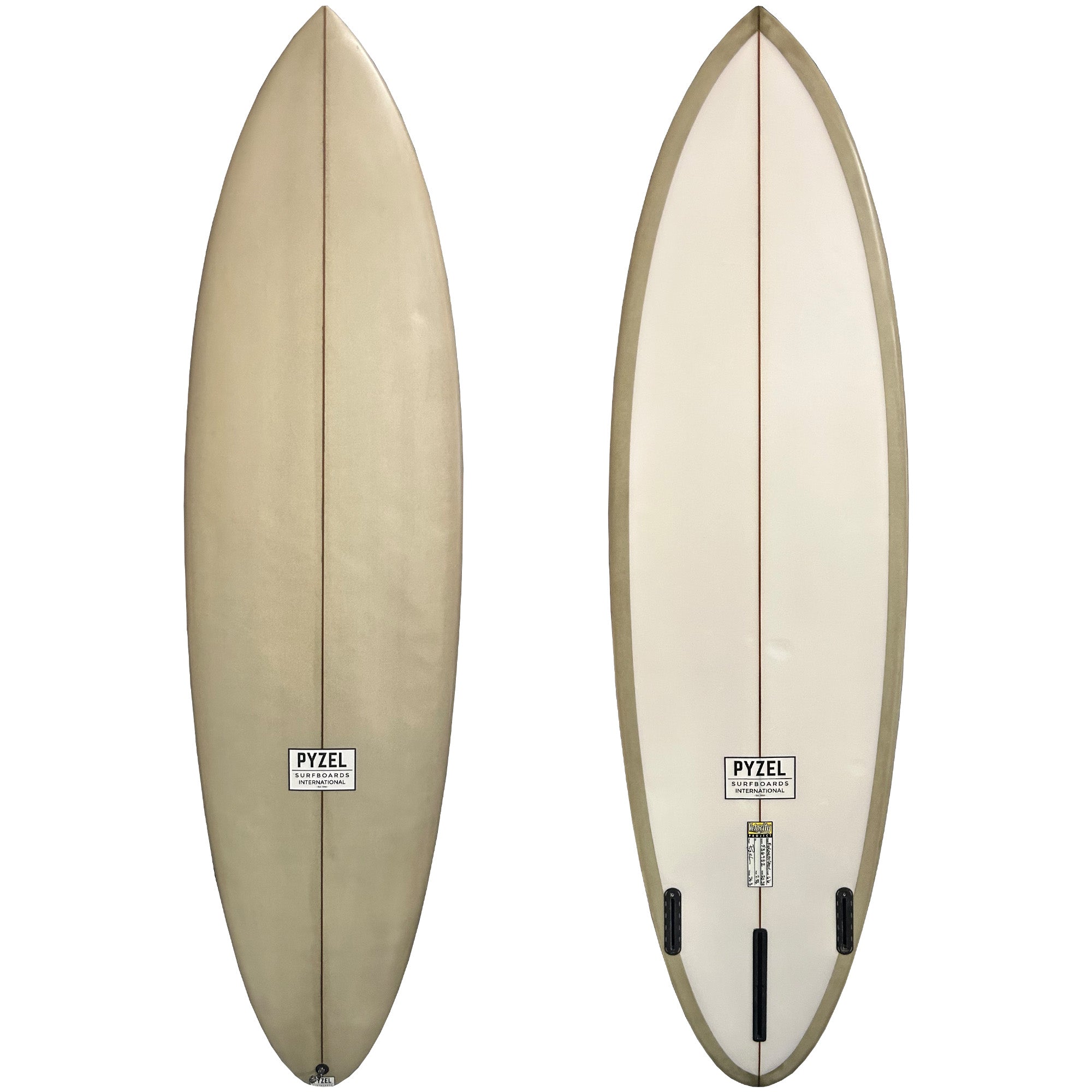 Pyzel Midlength Crisis 6'6 Consignment Surfboard - Futures