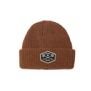 Dark Seas Progressive Men's Beanie - Brown