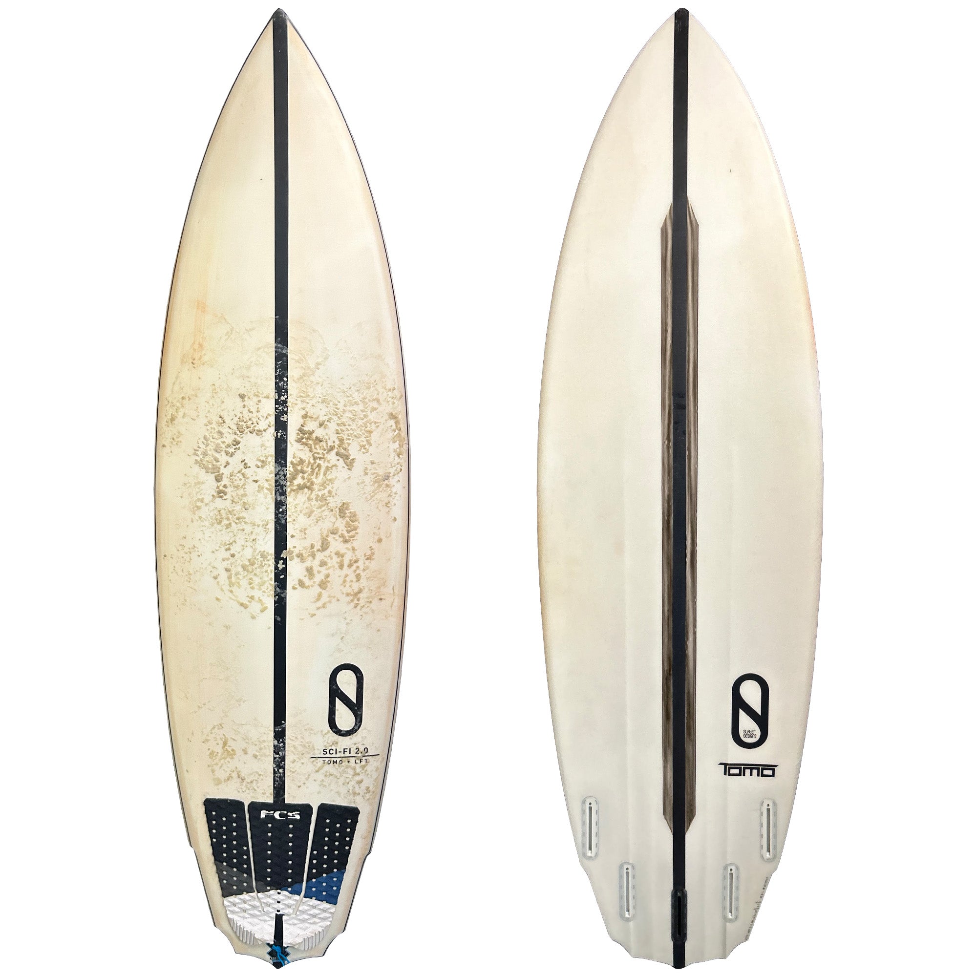 Firewire Sci-Fi 2.0 6'3 Consignment Surfboard - Futures