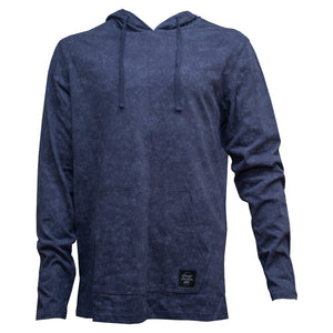 Surf Station Seas Men's L/S Hoodie - Navy