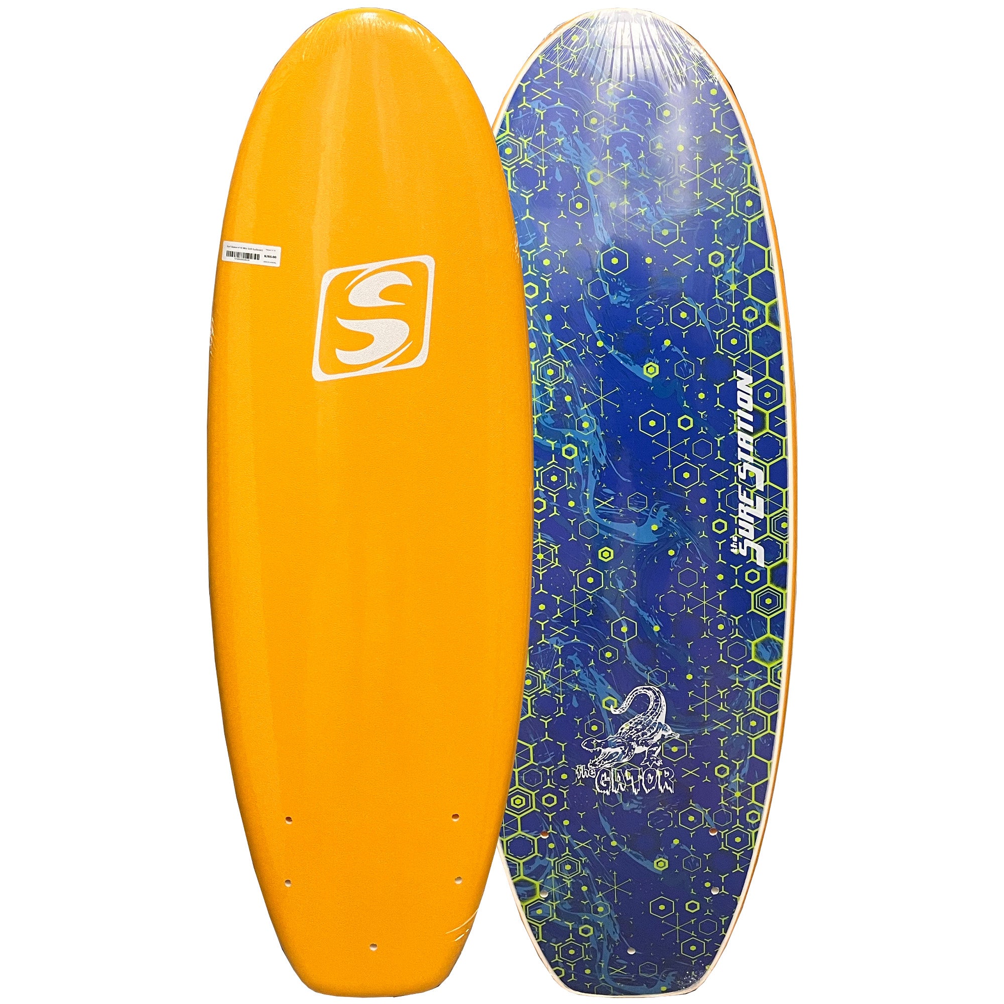 Surf Station 4'10 Mini Soft Surfboard - Orange