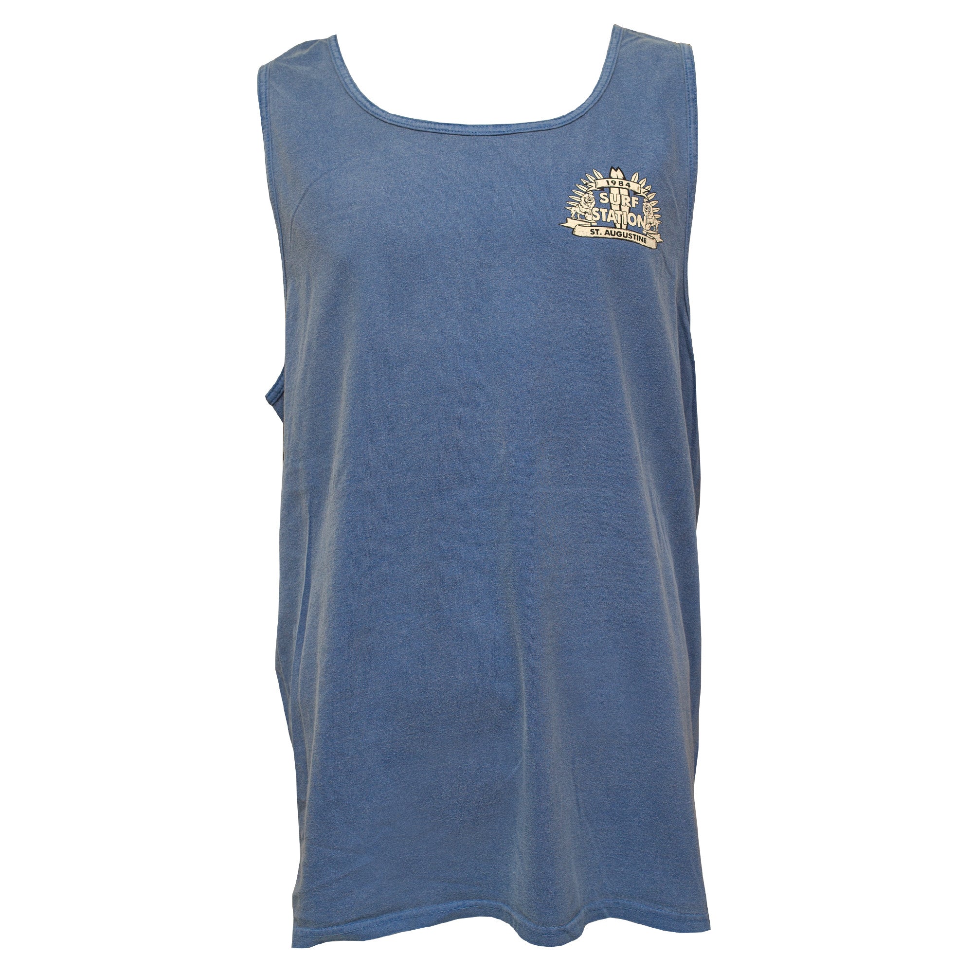 Surf Station Romanelli Lions Men's Tank Top - Blue