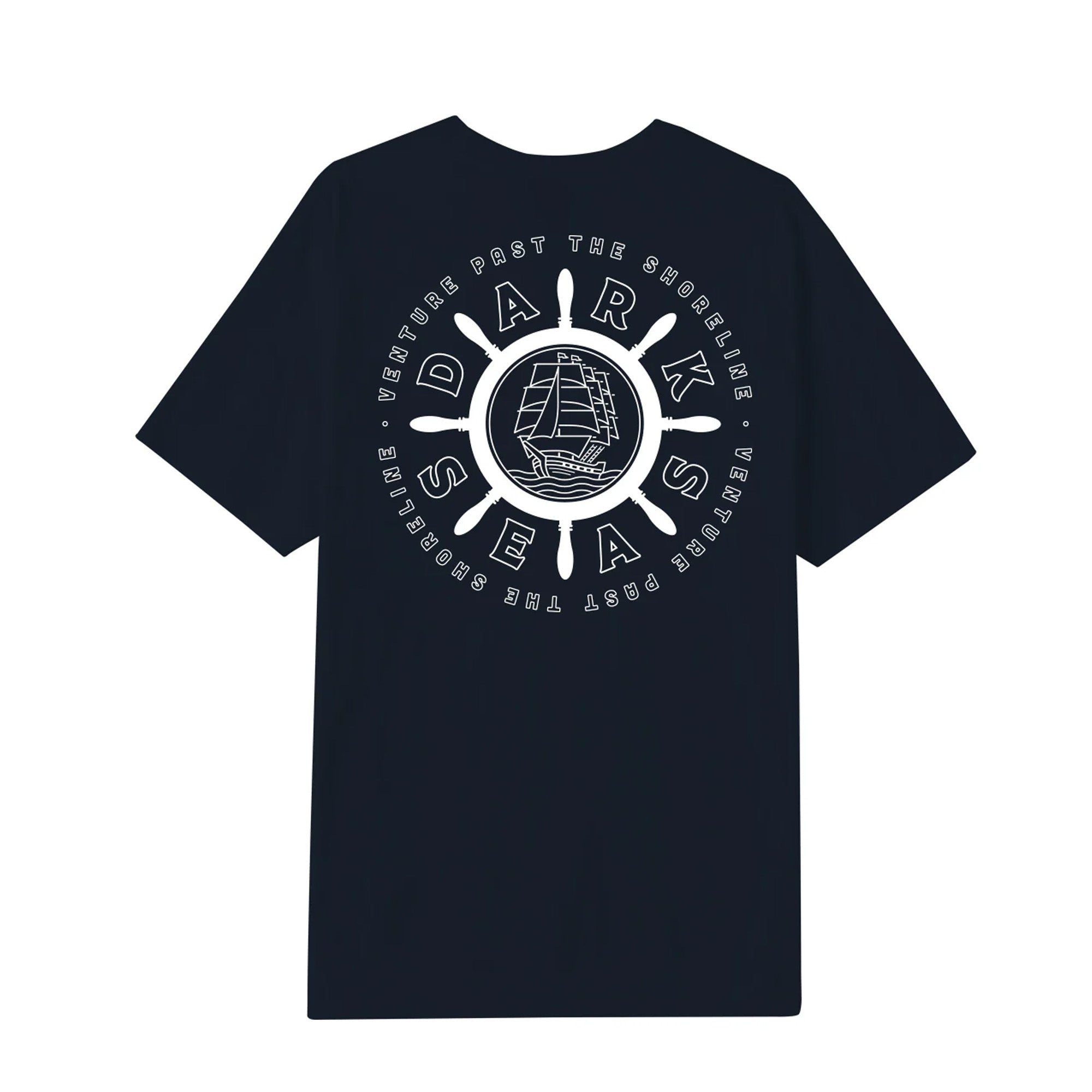 Dark Seas Topmast Men's S/S T-Shirt - Navy