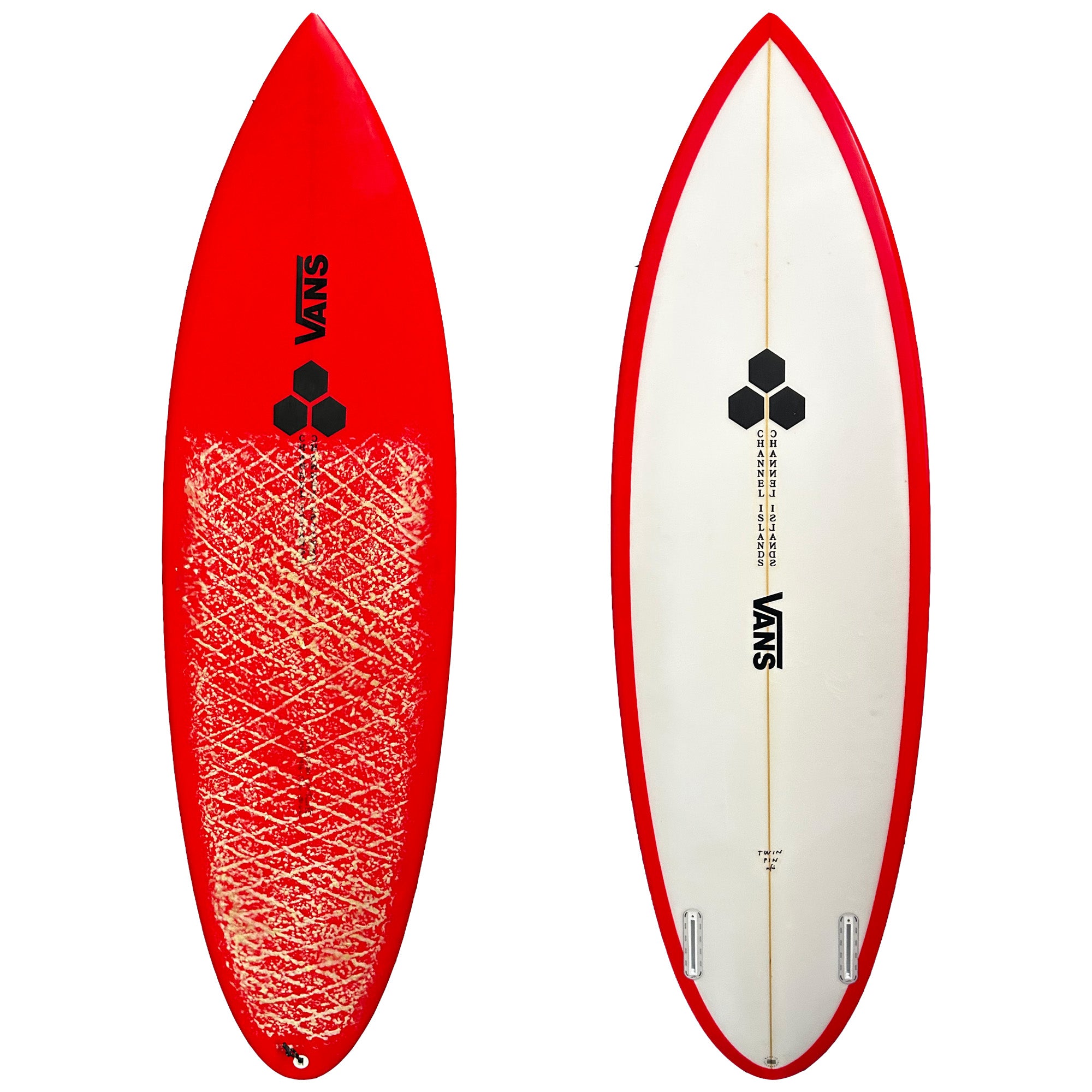 Channel Islands Twin Pin 5'9 Used Surfboard - Futures