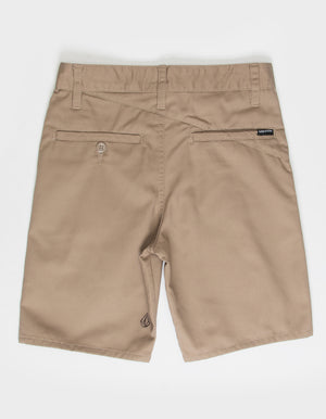 Volcom Frickin Modern Youth Boy's Walkshorts - Khaki