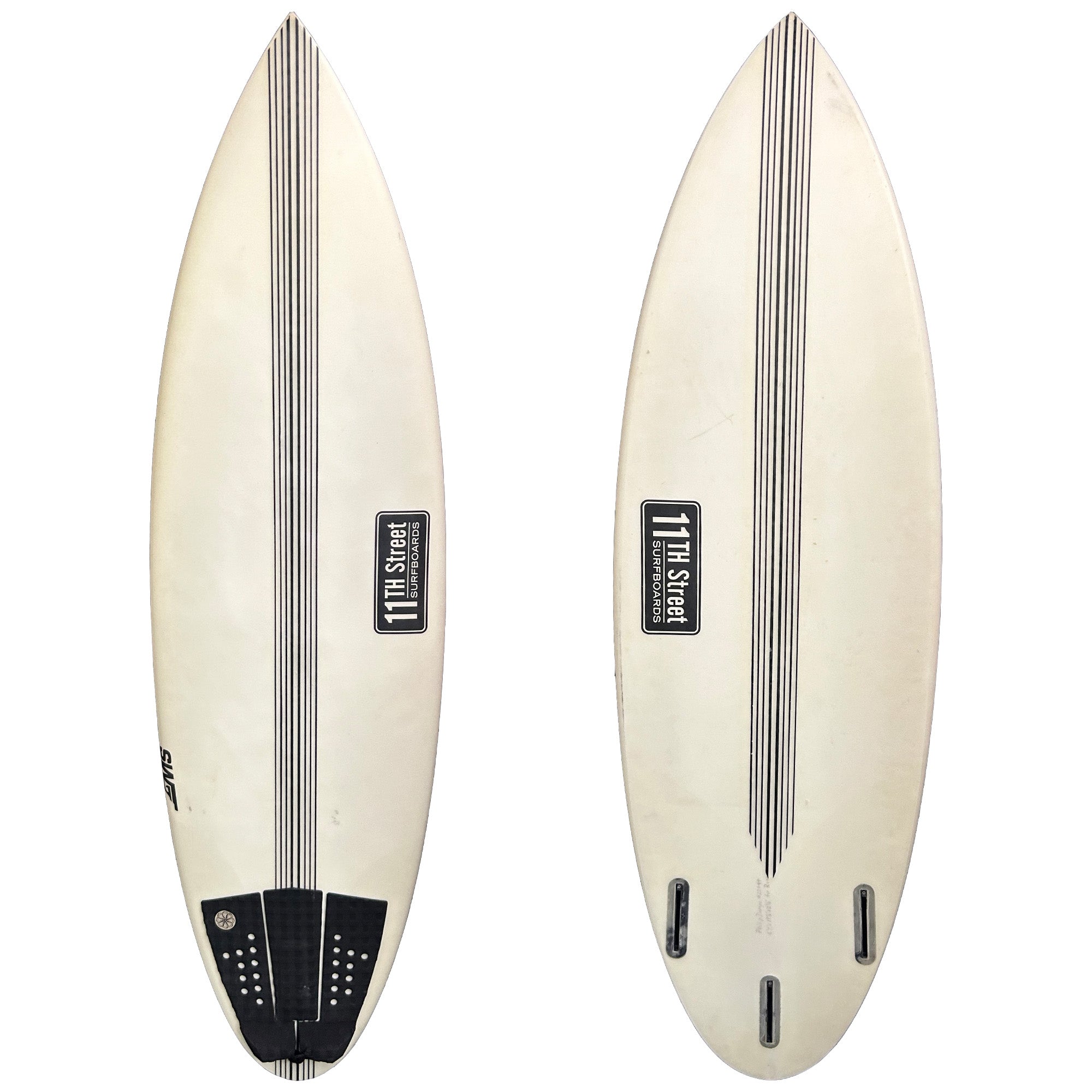 11th Street Surfboards Secret Weapon 5'7 Consignment Surfboard - Futures