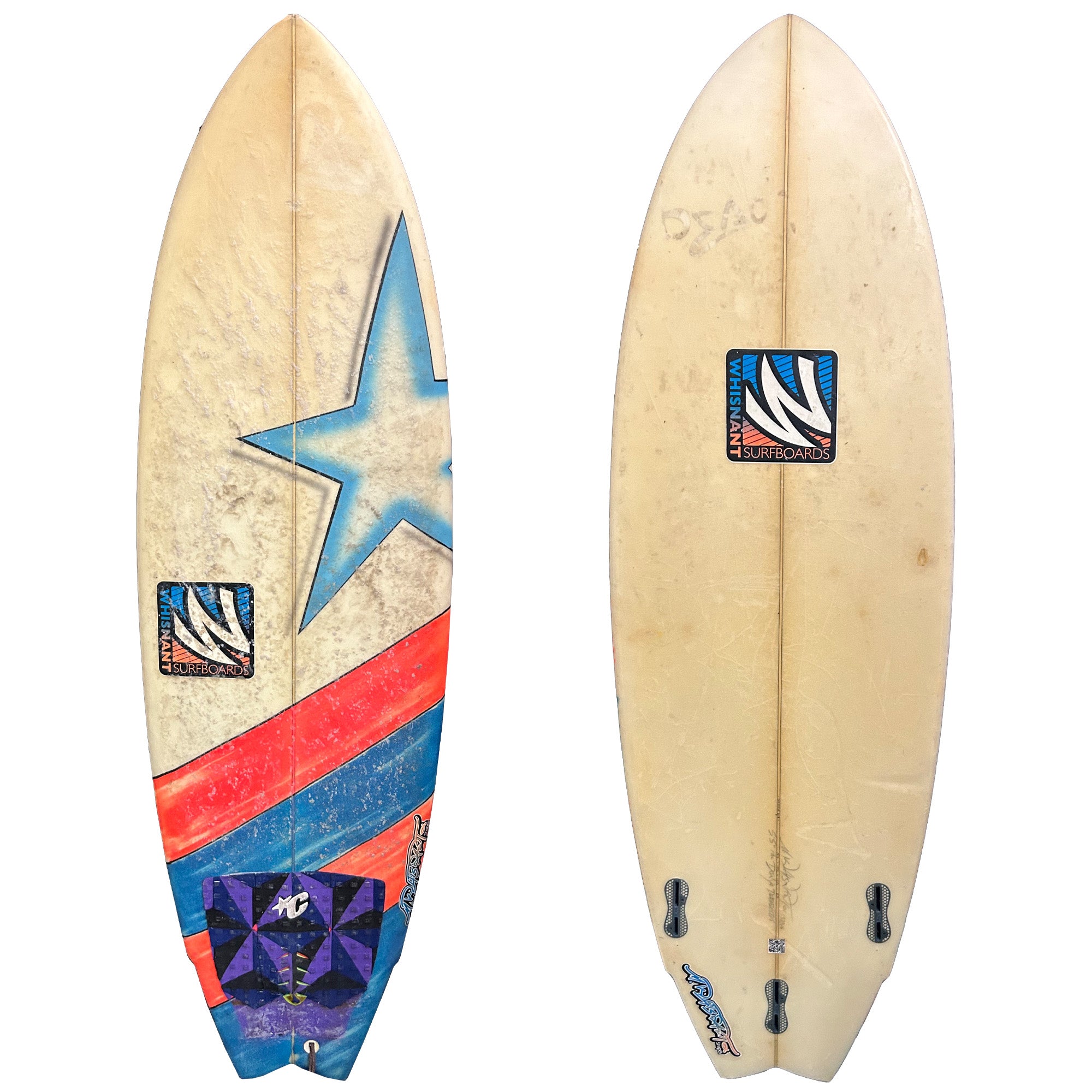 Whisnant 5'5 Consignment Surfboard - FCS II