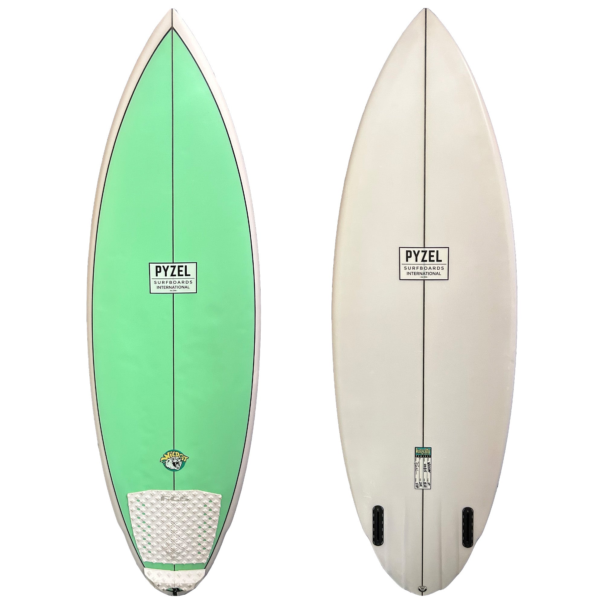 Pyzel Wild Cat 5'6 Consignment Surfboard - Futures