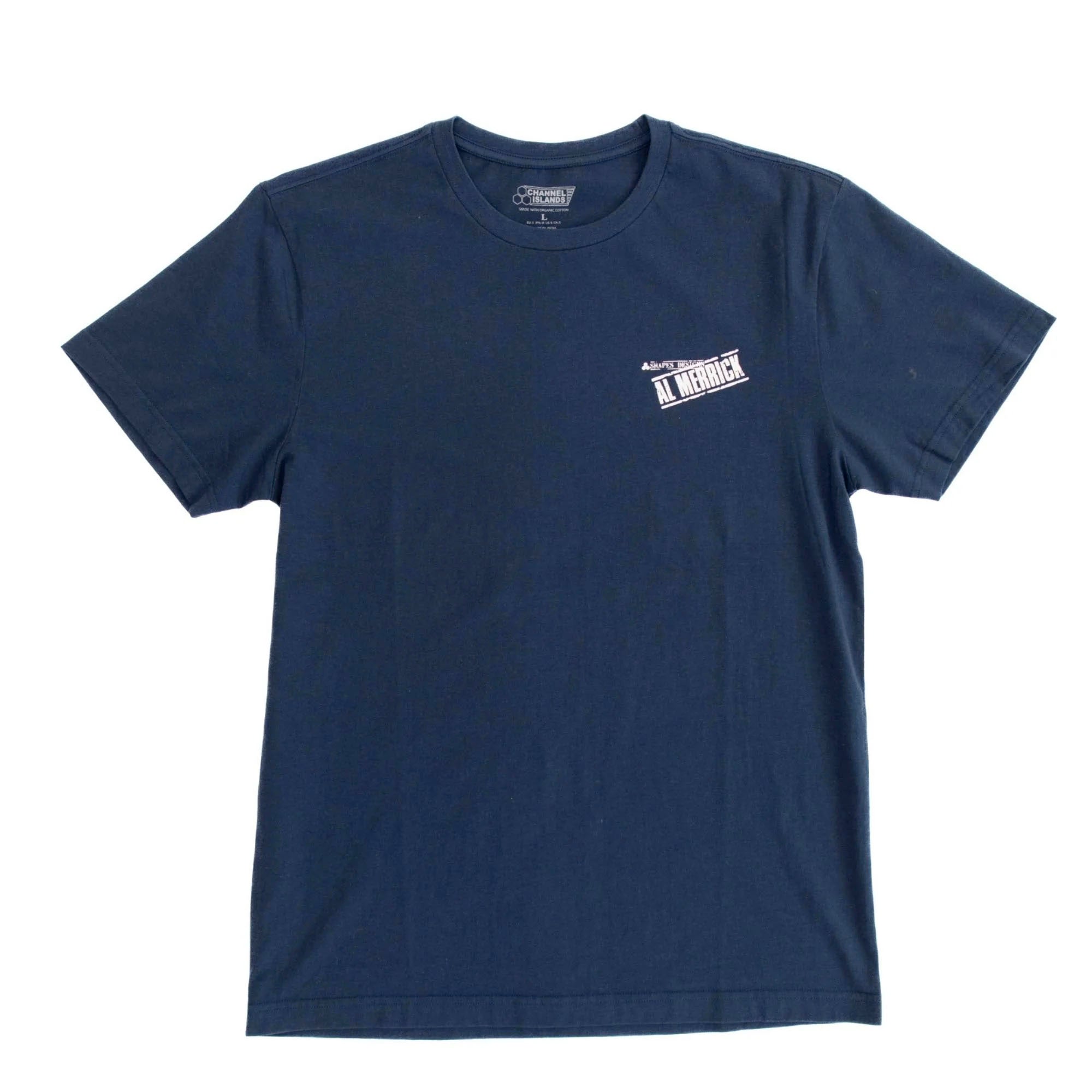 Channel Islands Al Stamp OG Men's S/S T-Shirt - Navy