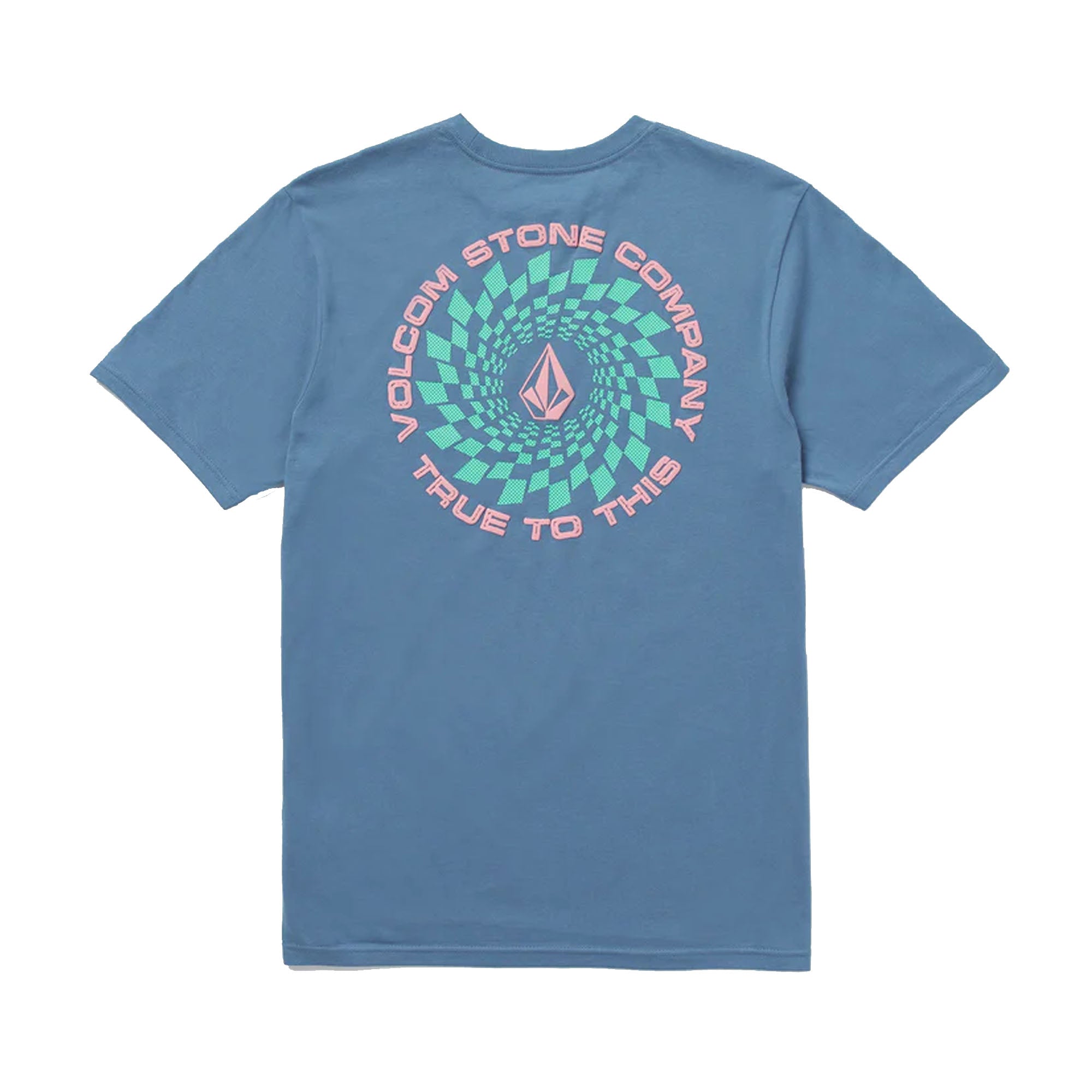 Volcom Easy Orbit Men's S/S T-Shirt - Blue