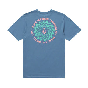 Volcom Easy Orbit Men's S/S T-Shirt - Blue