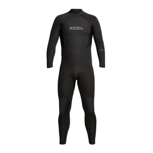 Xcel Axis 3/2mm Back-Zip Men's Fullsuit Wetsuit - Black