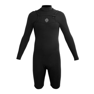 Hubboards 2mm L/S Spring Suit Wetsuit - Black