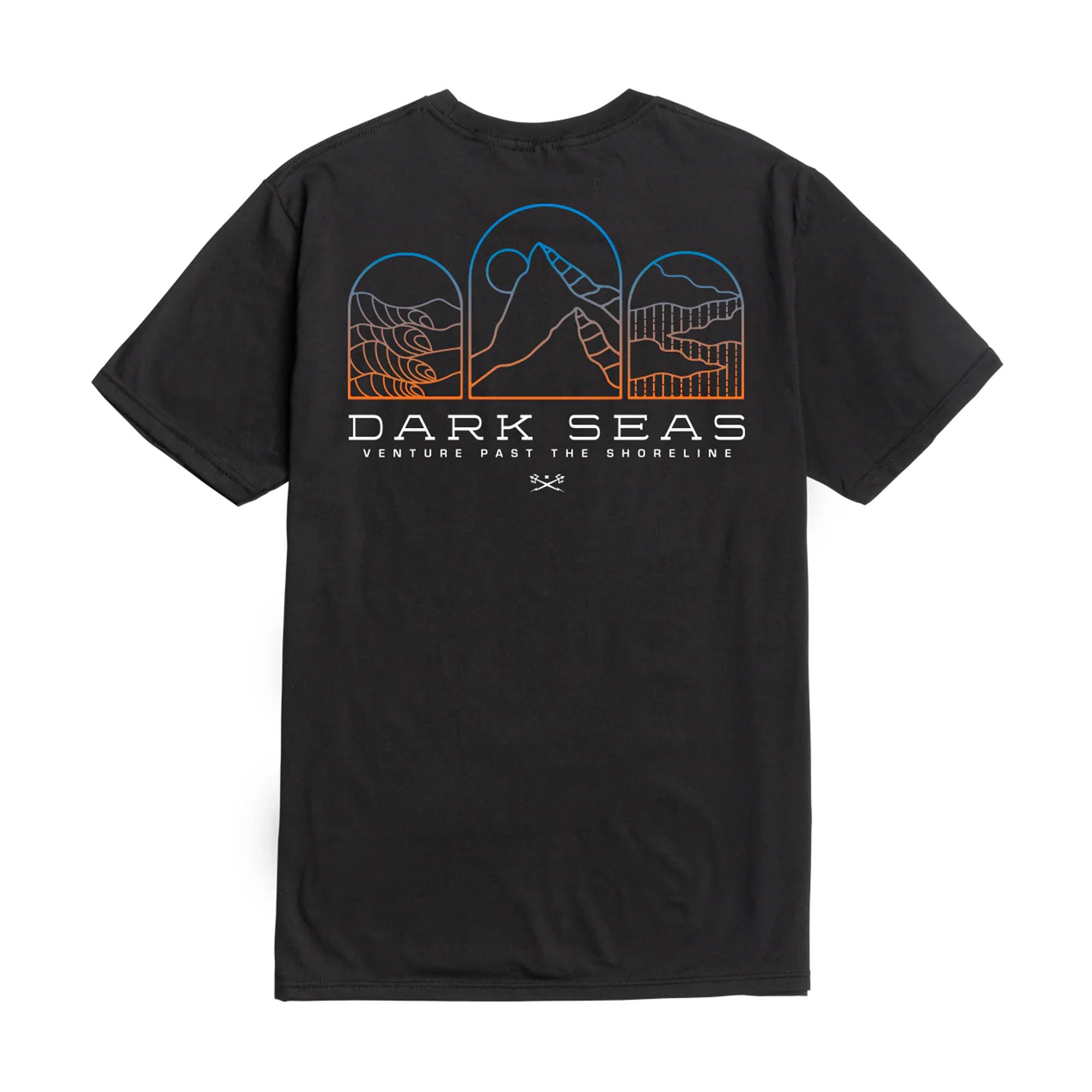 Dark Seas Summit Wicking Men's S/S T-Shirt