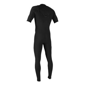 O'Neill Hyperfreak 2mm Chest-Zip Men's S/S Full Wetsuit - Black