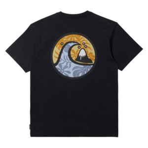 Quiksilver Jungle Safari Men's S/S T-Shirt - Black