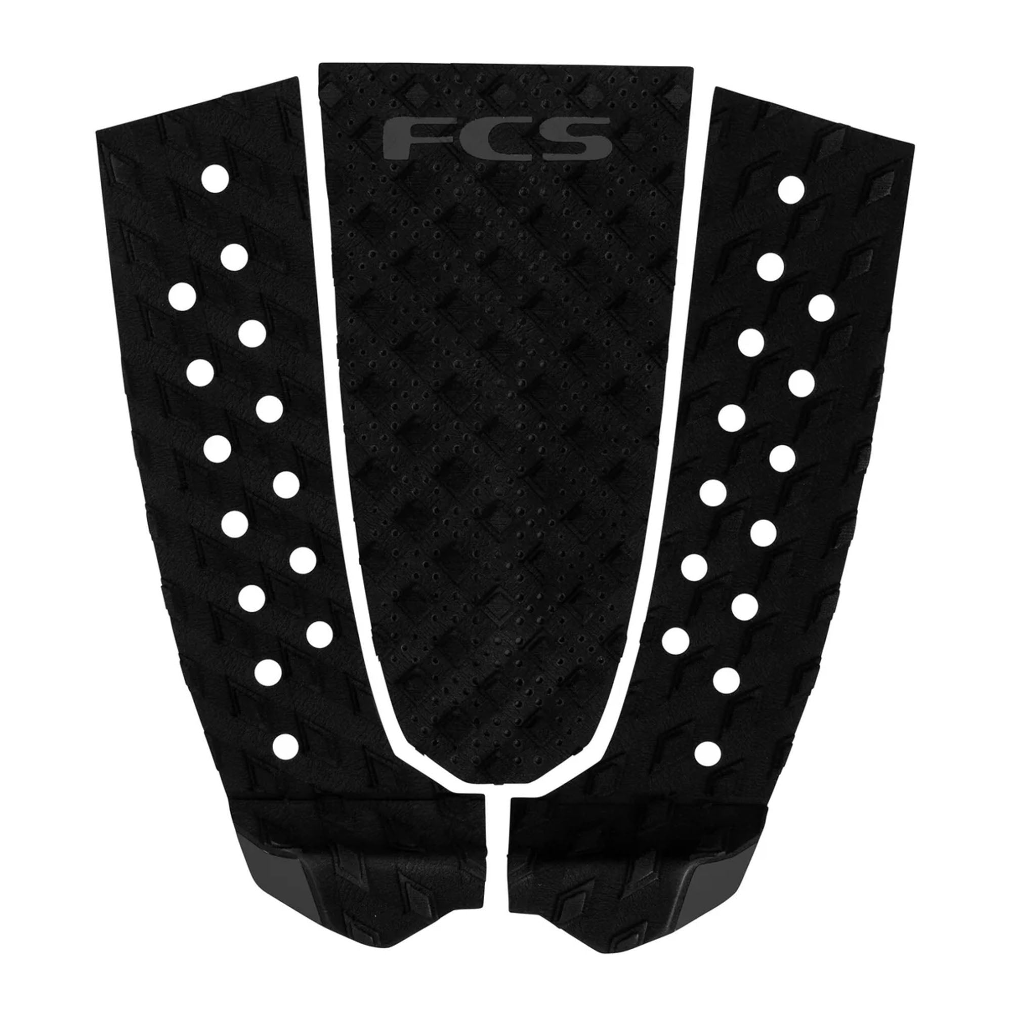 FCS T-3 Essential Series Traction Pad - Black/Charcoal