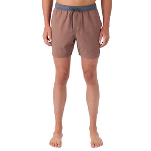 O'Neill OG Volley 16" Solid Men's Boardshorts - Tobacco