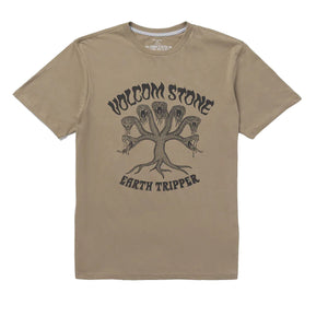 Volcom Feeding Tree Men's S/S T-Shirt - Teak