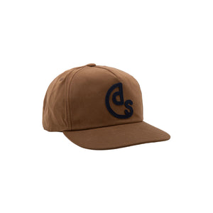 Dark Seas Branded Men's Hat - Brown