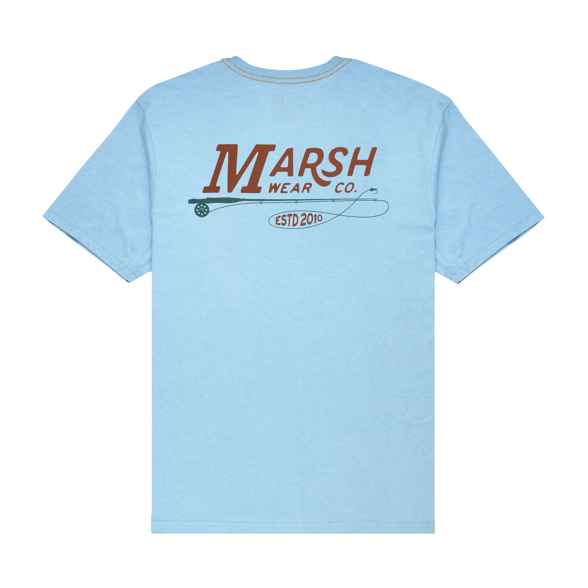 Marsh Wear Circulate Men's S/S T-Shirt - Blue