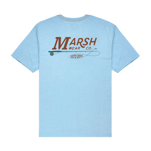 Marsh Wear Circulate Men's S/S T-Shirt - Blue