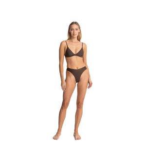 Rhythm Classic Holiday Women's Bikini Bottoms - Chocolate