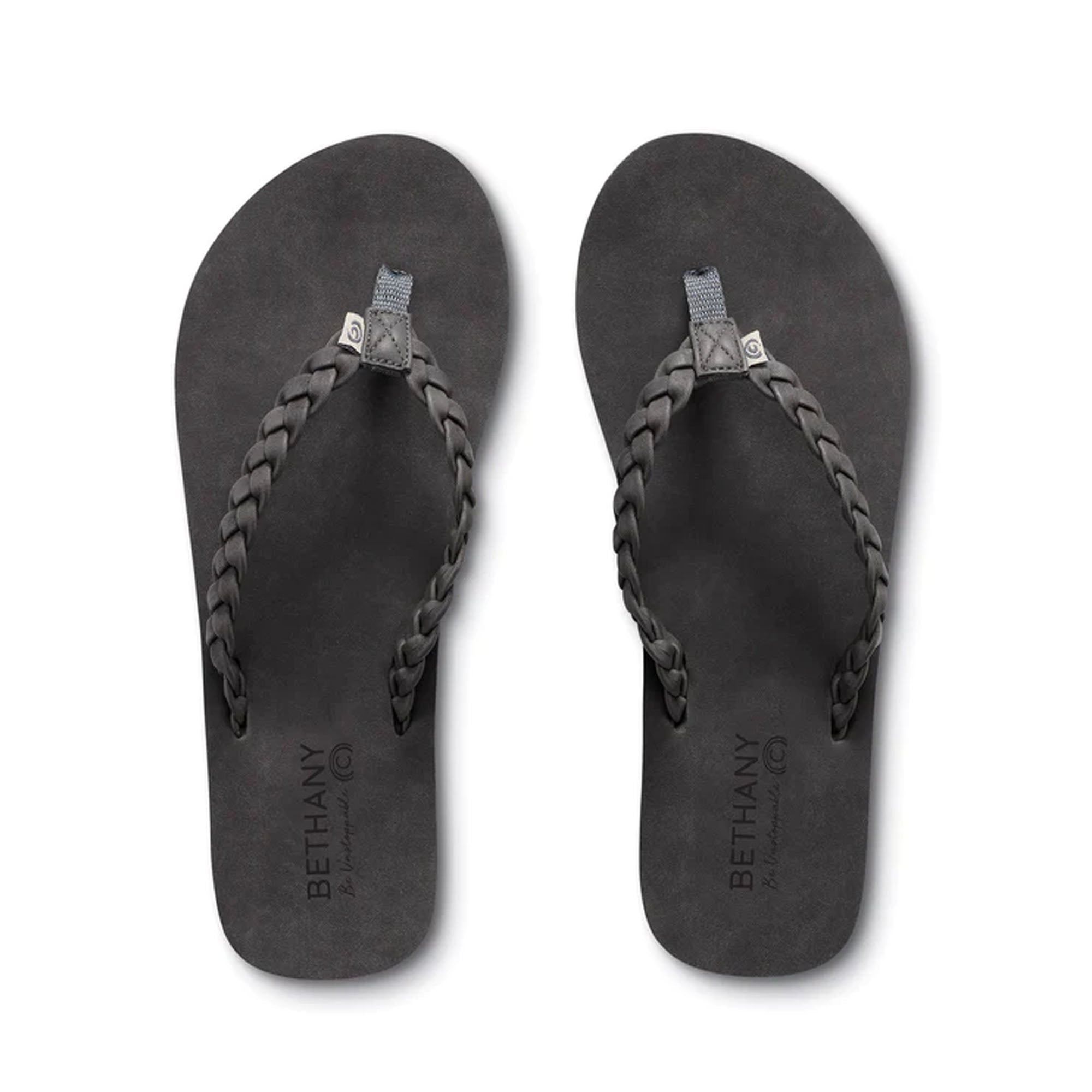 Cobian Bethany Braided Pacifica Women's Sandals - Charcoal