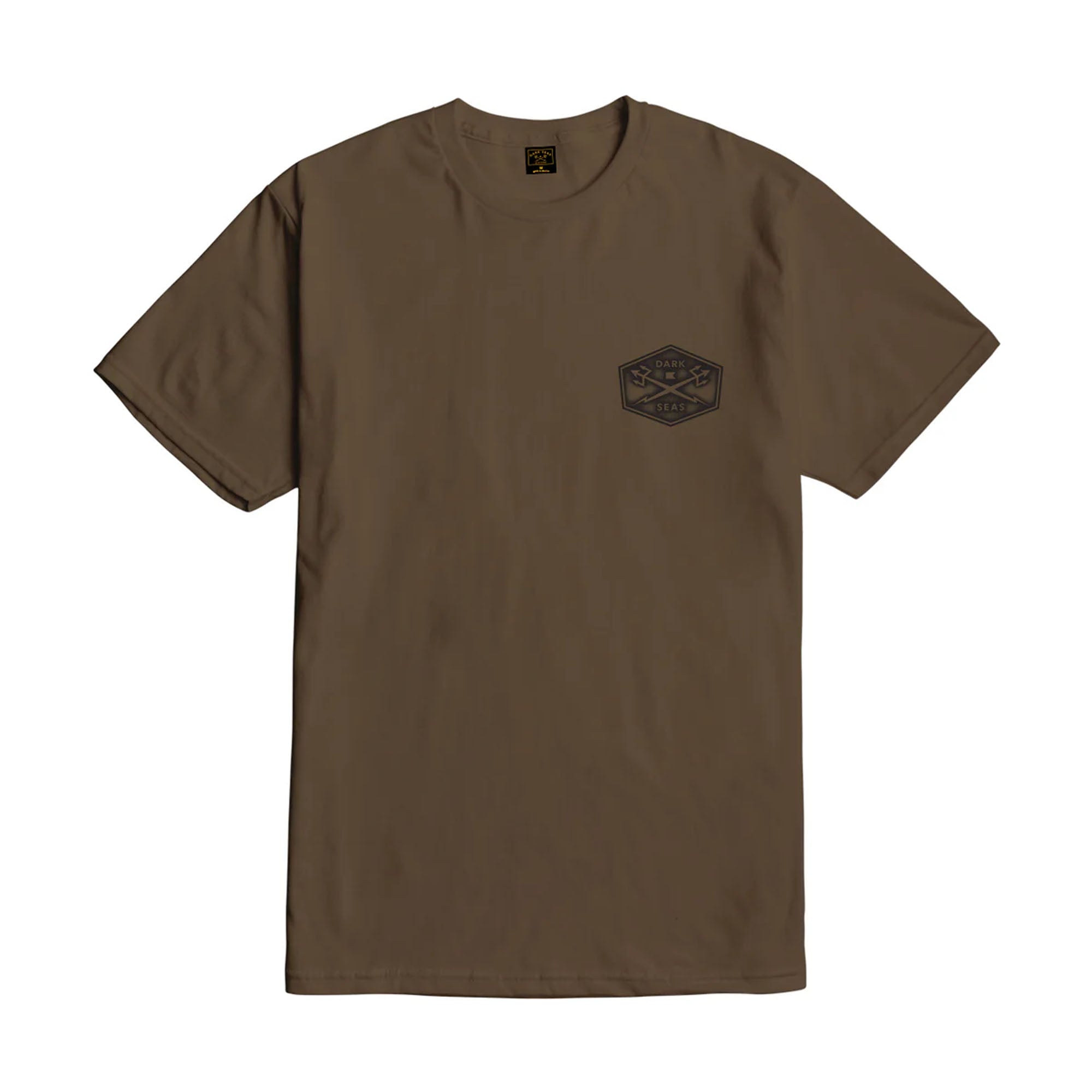 Dark Seas Progressive Gravel Men's S/S T-Shirt - Coyote Brown