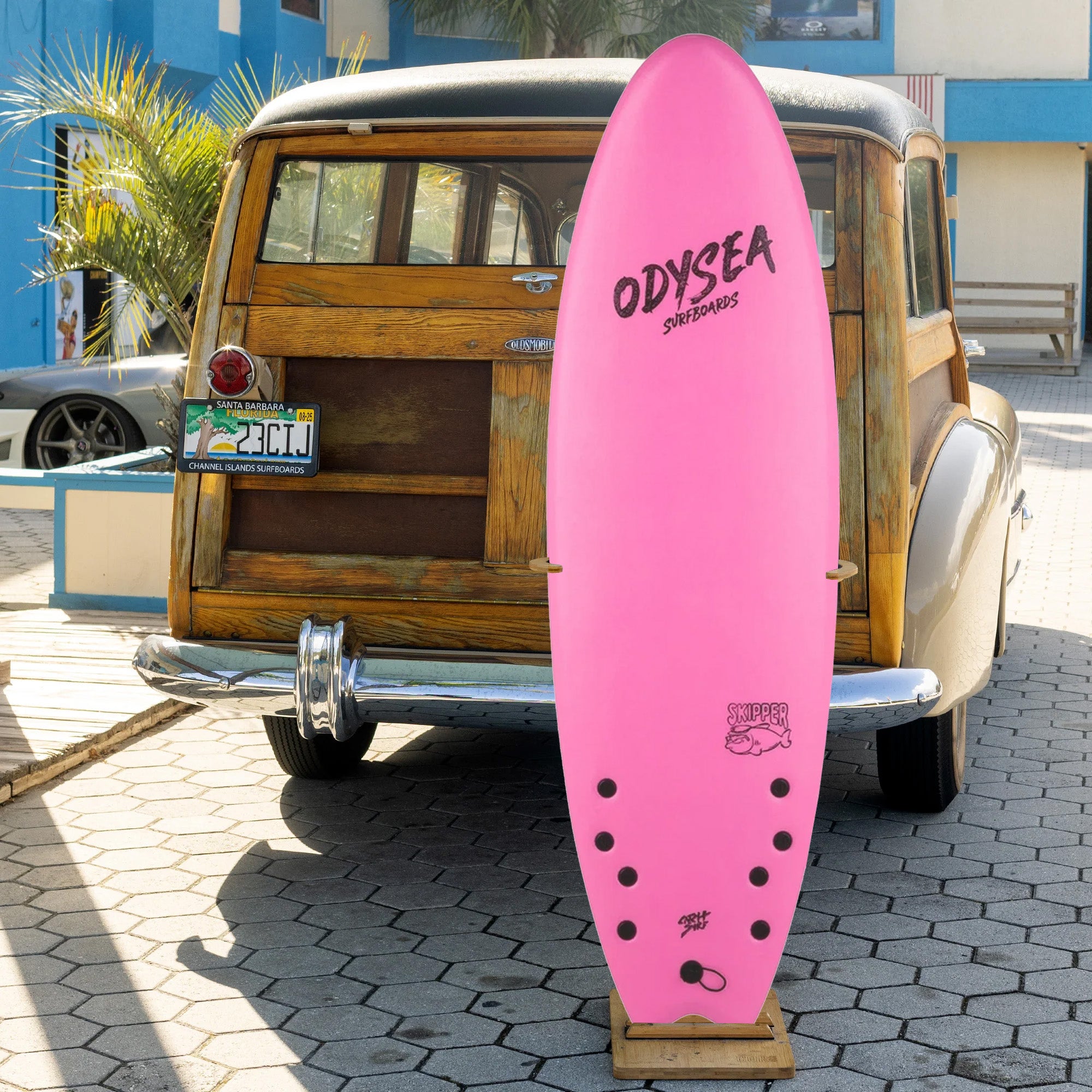 Catch Surf Odysea Skipper Team Quad 6'0 Soft Surfboard - Pink