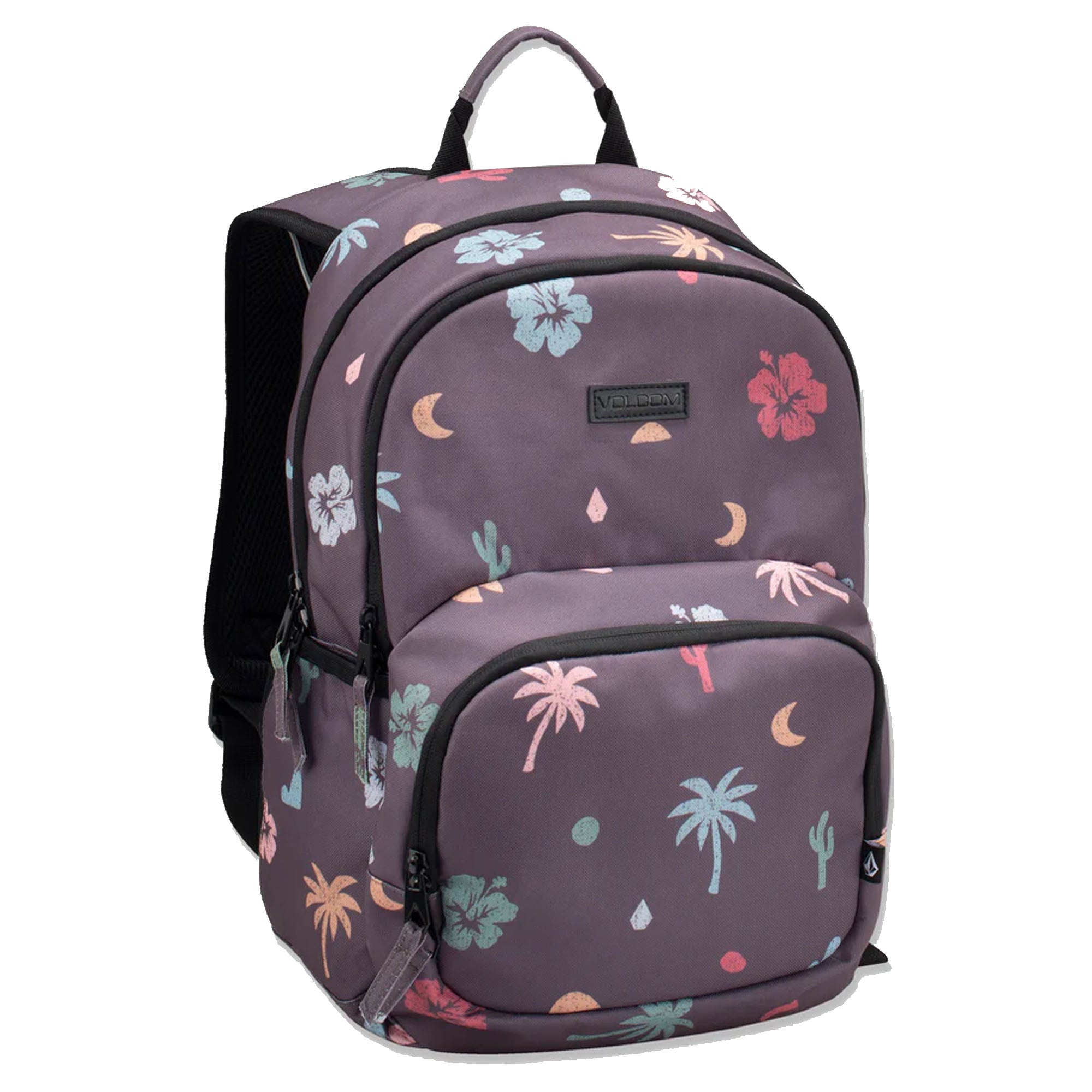 Volcom Little Class Youth Girls Backpack - Dark Grey