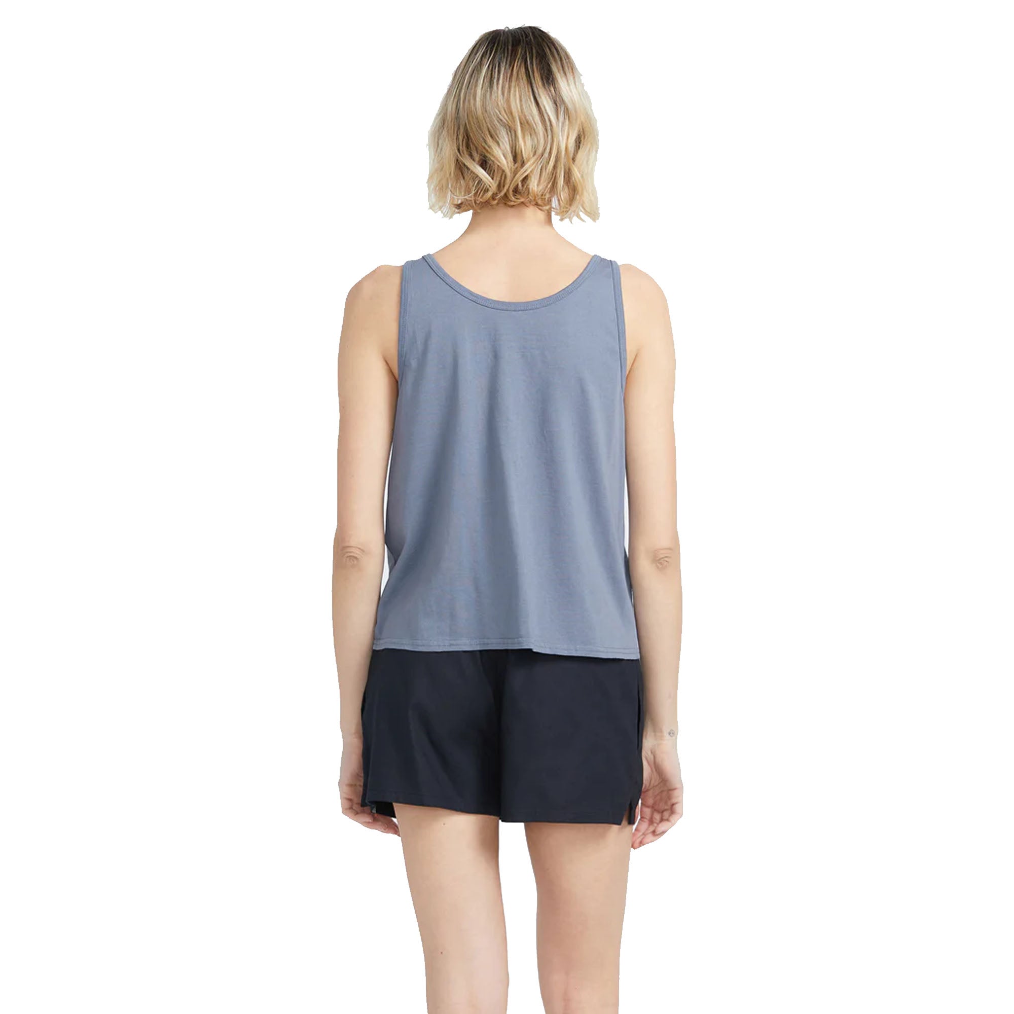 Volcom To The Bank Women's Tank Top - Denim