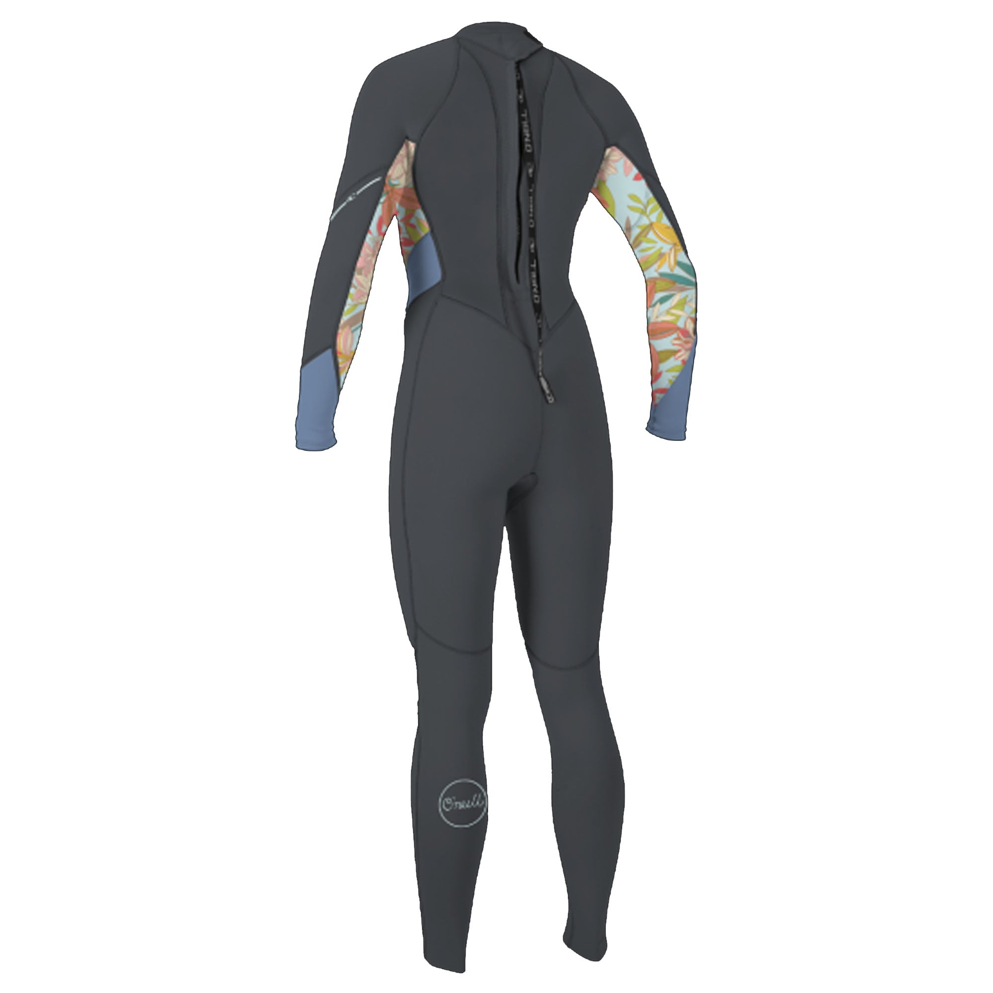 O'Neill Bahia 3/2mm Women's Fullsuit Wetsuit - Graphite/Dahlia/Infinity