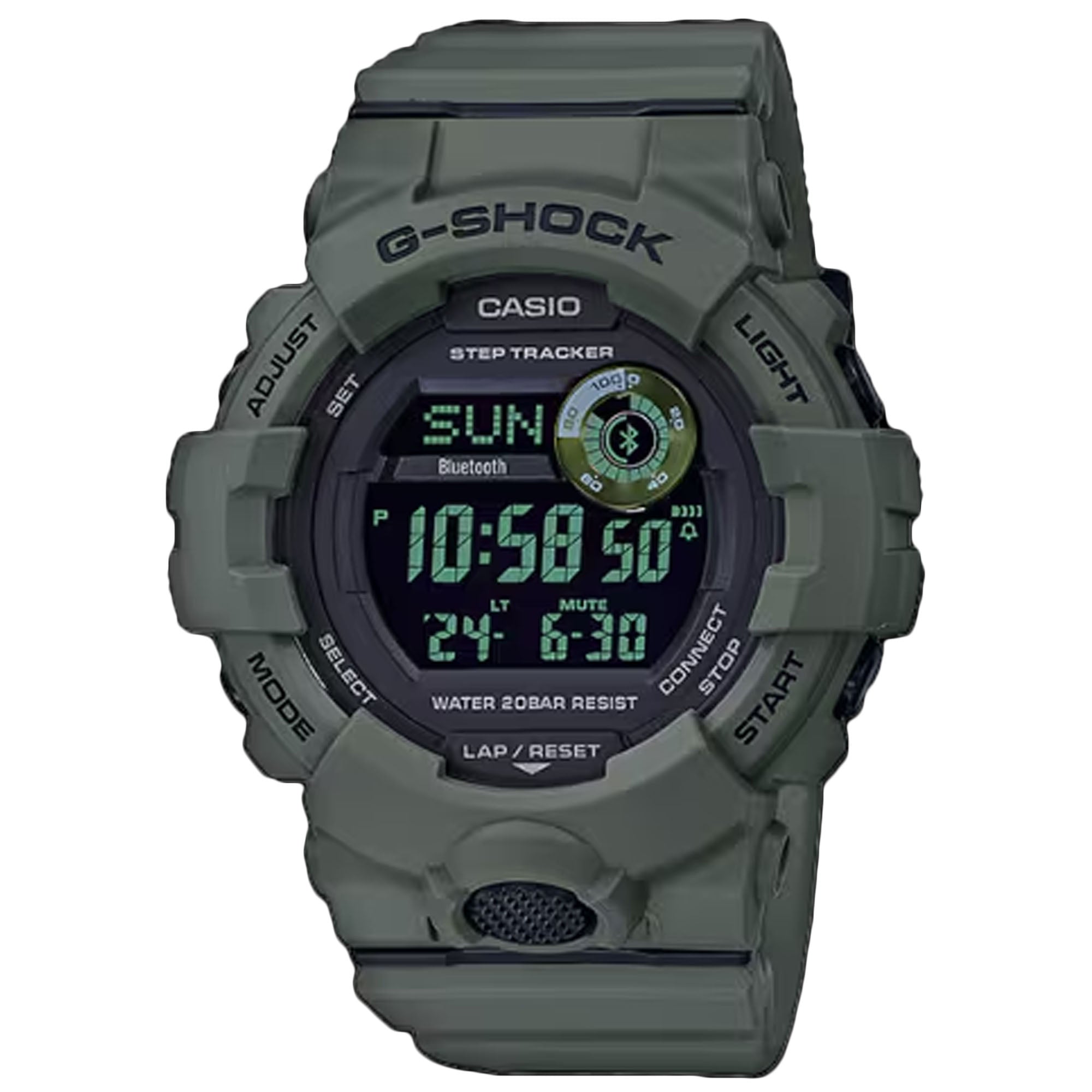 G-Shock GBD-800 Series Move Men's Watch - Military Green